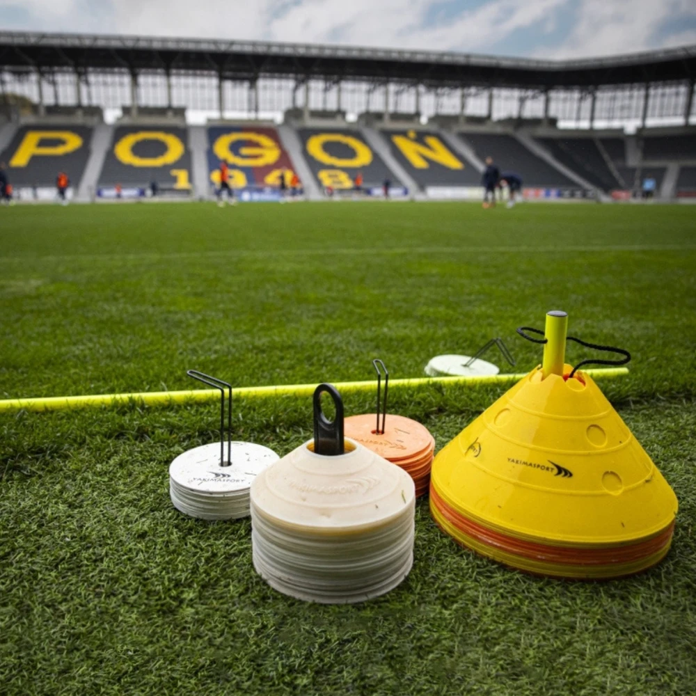 YakimaSport Flat lauko žymekliai (žymėjimo kilimėliai) - kompleksinis 24 vnt. balta