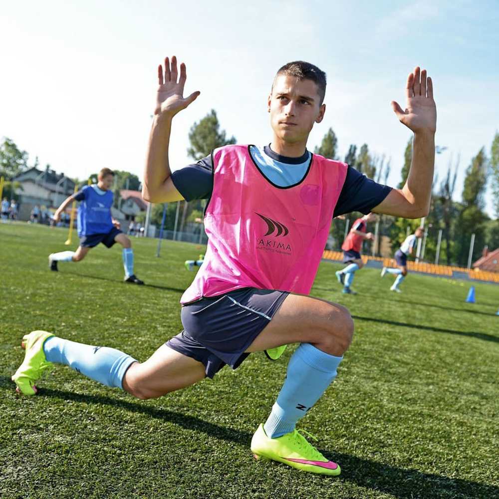 Yakimasport Yakima Jr. 100263D Rožinis Futbolo Sportinis Žymeklis - Vaikams