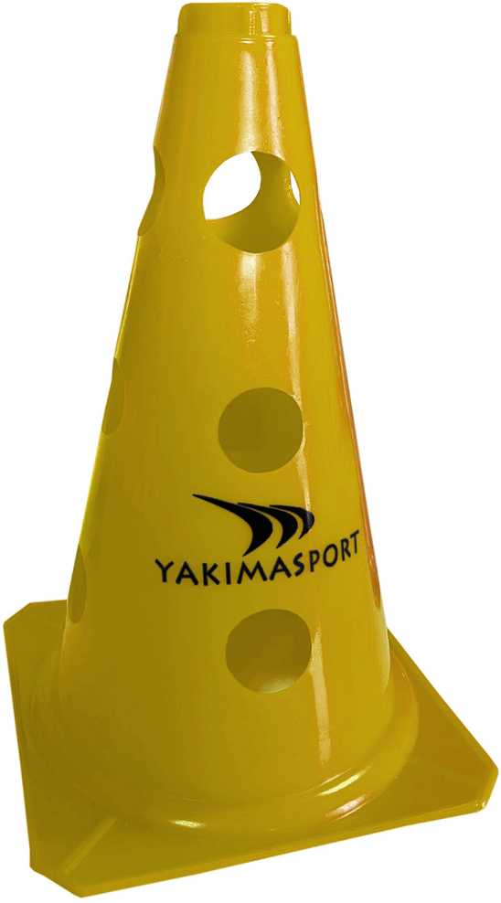 Yakimasport Kūgis su skylėmis Yakima Sport, 23cm, raudonas