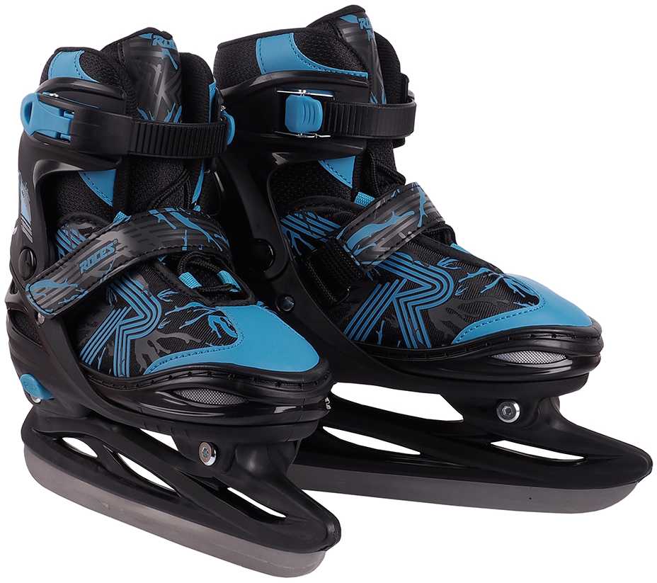 Łyżwy Roces Jokey Ice 3.0 Boy juoda-mėlyna 450707 01 (34-37)