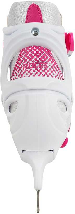 Łyżwy Roces Jokey Ice X balta ir-rožinė 450746 001 (30-33)