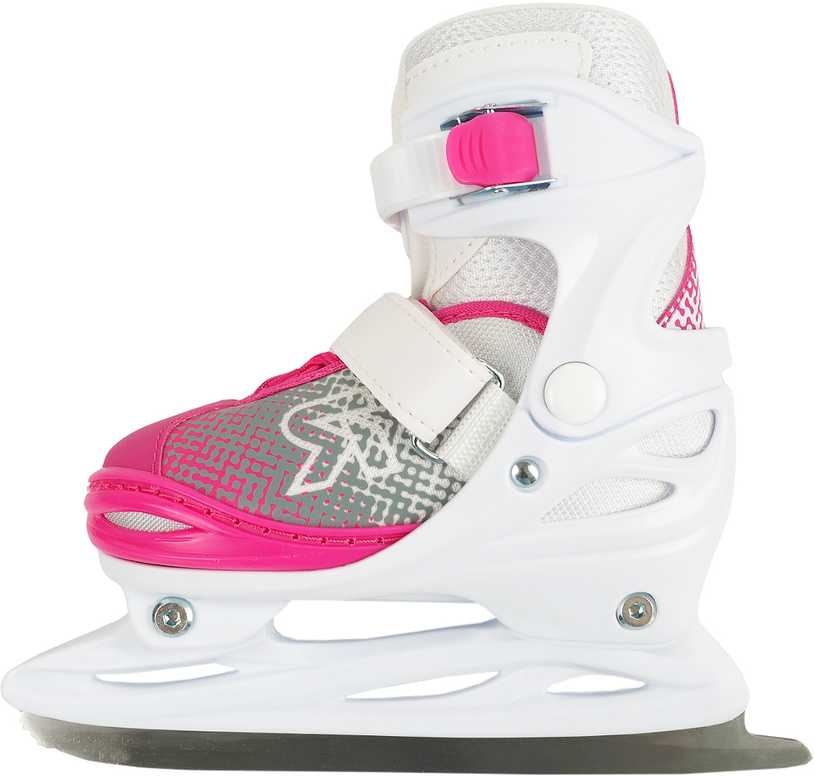 Łyżwy Roces Jokey Ice X balta ir-rožinė 450746 001 (30-33)