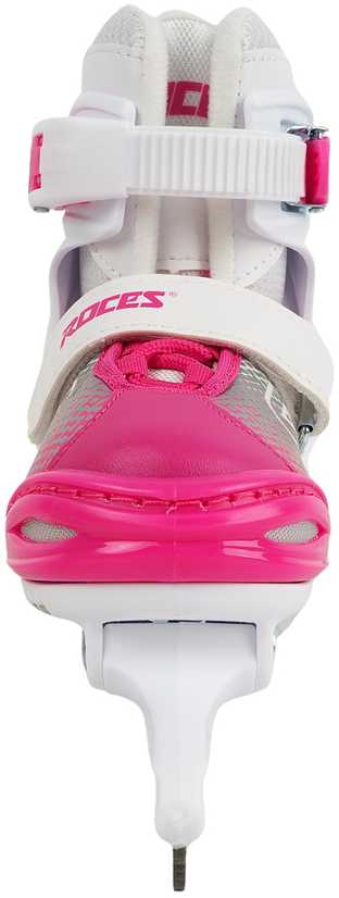 Łyżwy Roces Jokey Ice X balta ir-rožinė 450746 001 (30-33)