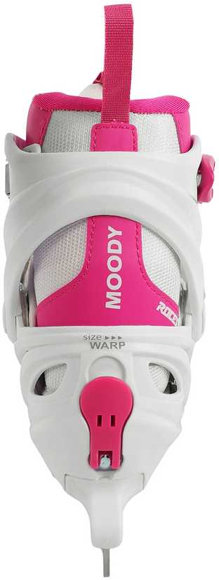 Łyżwy Roces Moody Ice X balta ir-rožinė 450744 001 (30-35)
