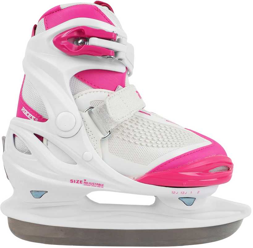 Łyżwy Roces Moody Ice X balta ir-rožinė 450744 001 (30-35)