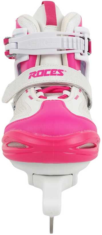 Łyżwy Roces Moody Ice X balta ir-rožinė 450744 001 (30-35)