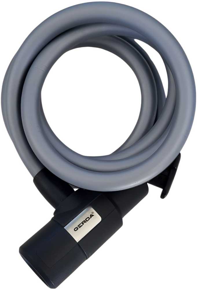 Dviračio užraktas Gerda Pilkas Flex 1500/12V OSFL0150012 B3V2XP