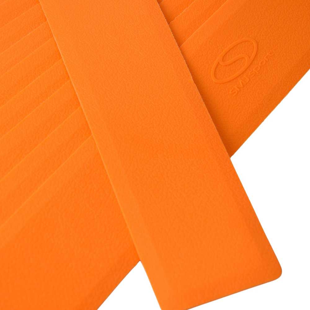 Plokšti lauko žymekliai - dryžiai 51x6cm 10 vnt. ryškiai oranžiniai SMJ sport ZPP-O