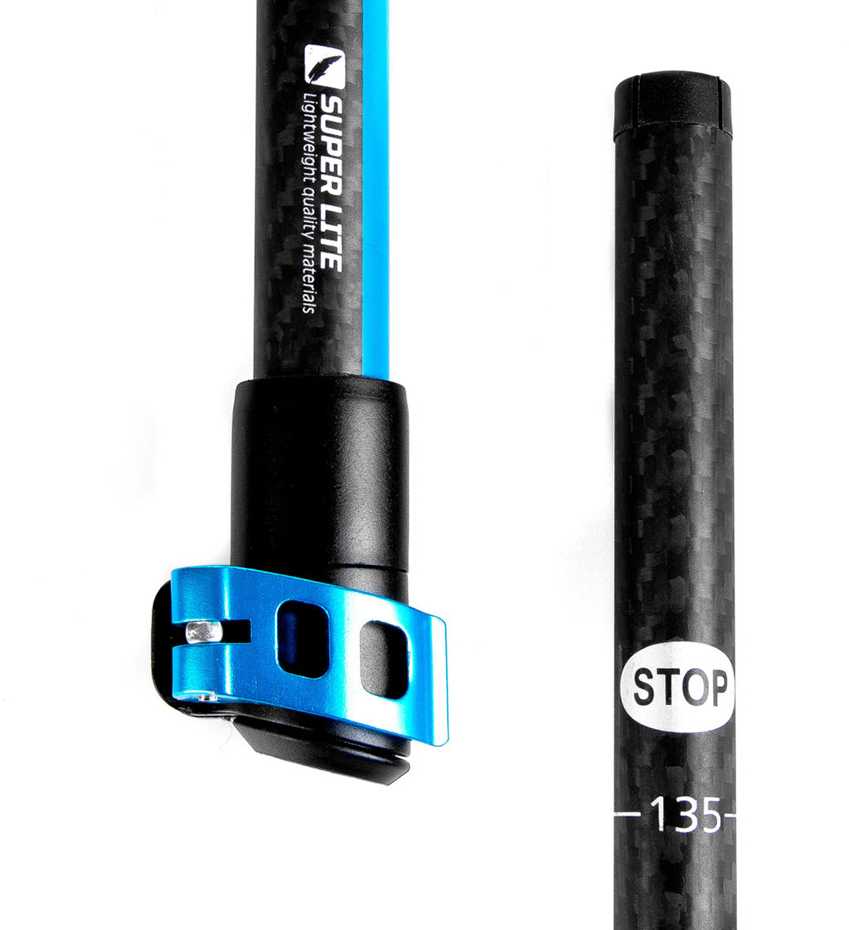 Spokey Carbon 927900 trekingo lazdos