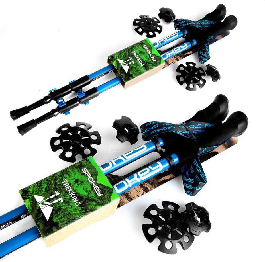 Spokey Carbon 927900 trekingo lazdos