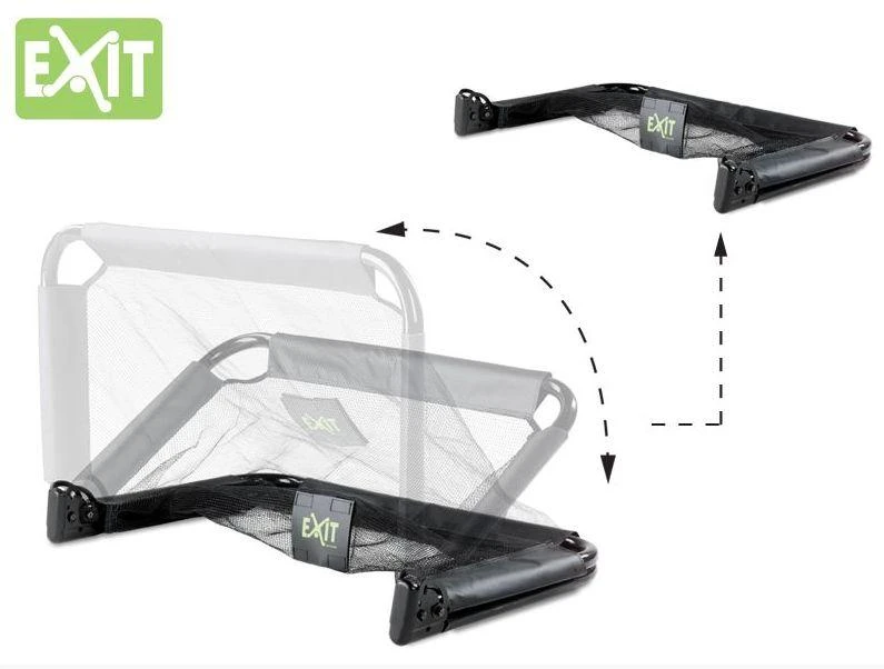 Greitai ir lengvai surenkami futbolo vartai Exit Pico 90x60cm (2vnt.)