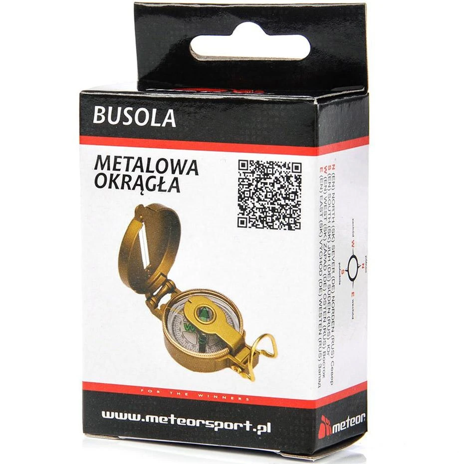 Metalinis Kompasas Meteor 71001, Apvalus