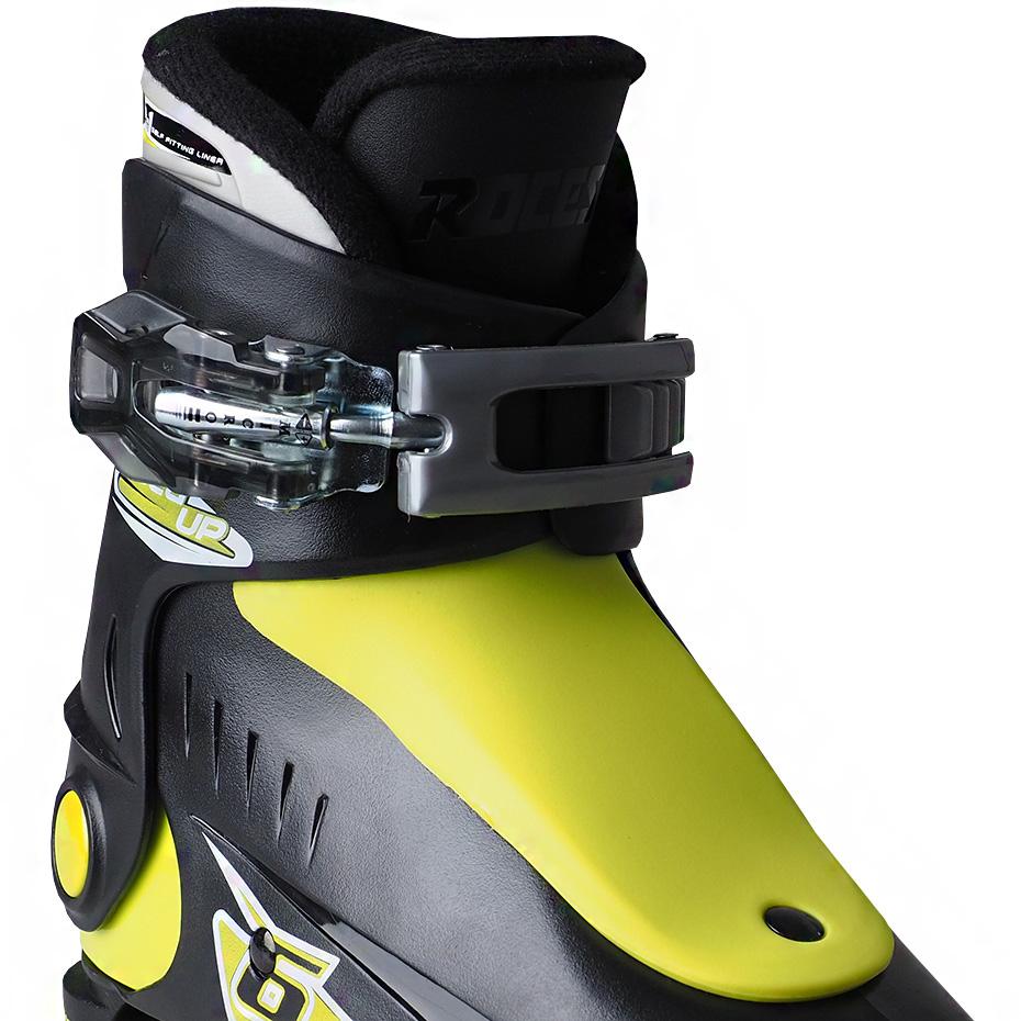 Roces Idea Up Slidinčiosios Batai Juoda Ir Lime Jr 450490 18