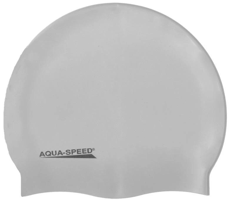 Plaukimo kepuraitė Aqua-Speed Mega sidabrinė 26 100
