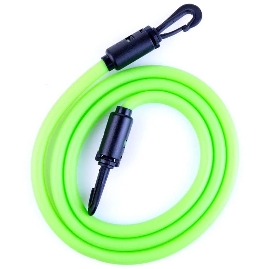 Spokey BACKER II Expander su keičiamomis gumomis, 127 cm, 3 juostos su skirtingais atsparumo laipsniais, Raudona/Žalias/Mėlyna, Guma