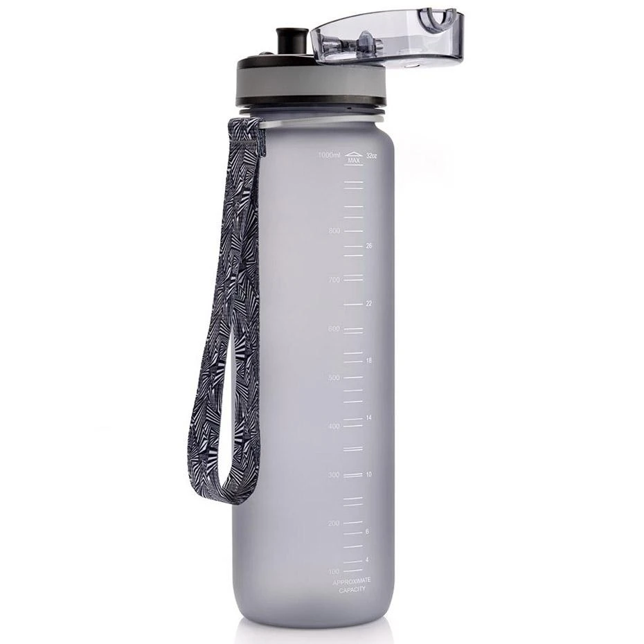 Sportinė gertuvė Meteor 1000 ml tamsiai žalia
