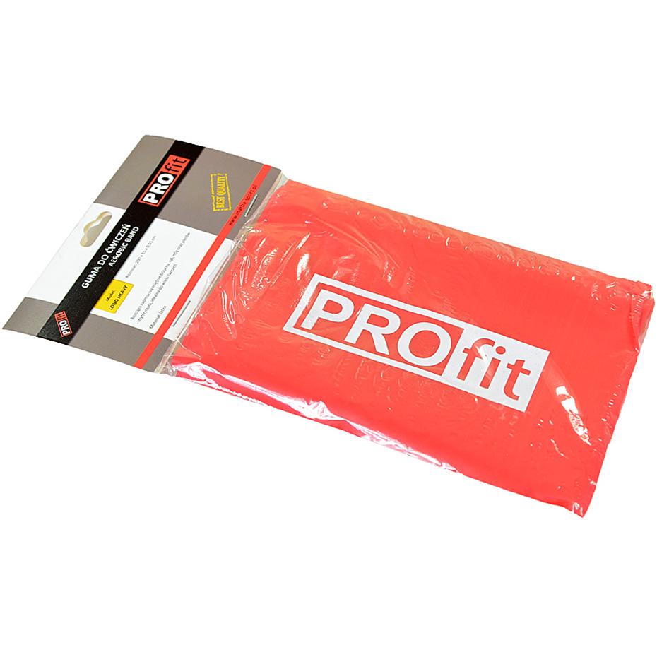Pasipriešinimo guma Profit Long Heavy 200*15*0,55 cm, raudona DK 2227
