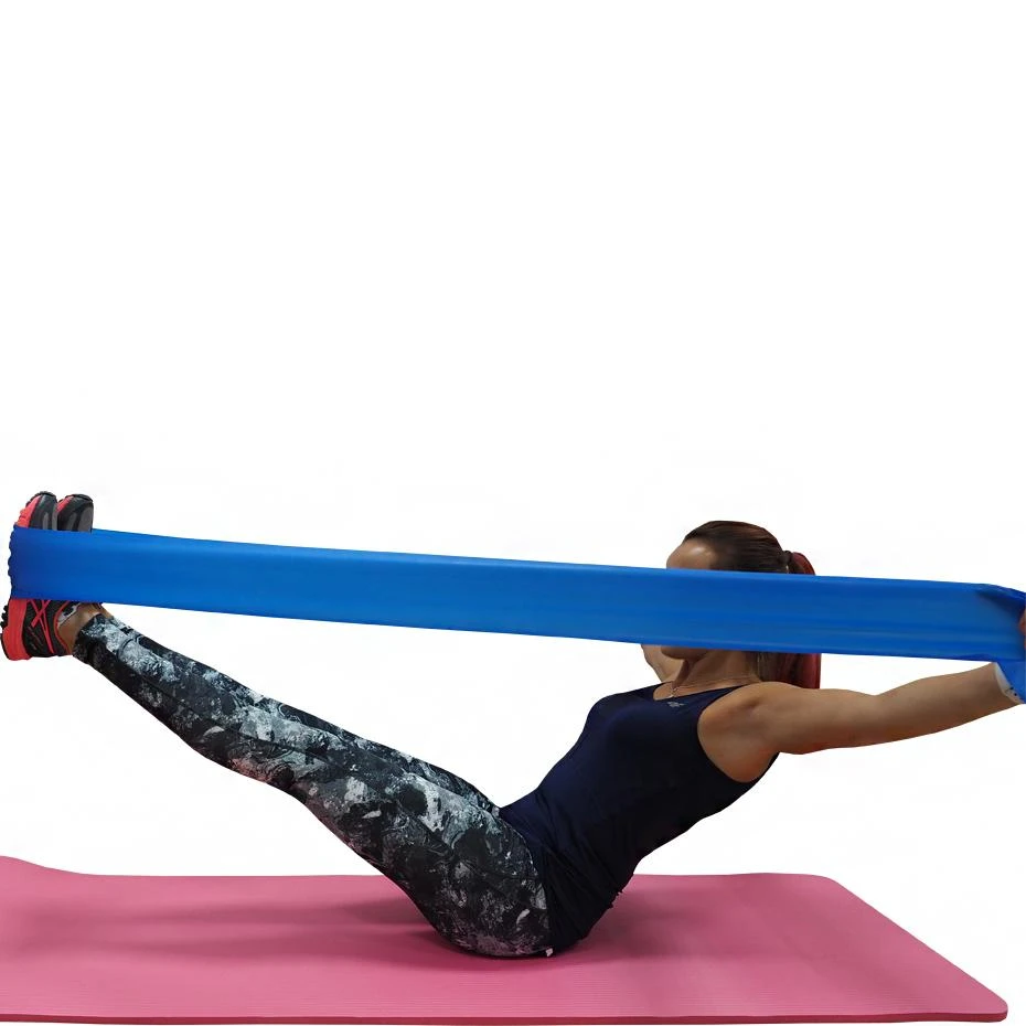 PROfit Fitness Long Pasipriešinimo gumų rinkinys 200x15cm 0,35 mm; 0,45 mm; 0,55 mm /3 vnt./ DK 2227-S