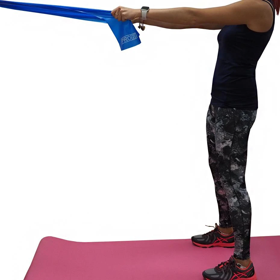 PROfit Fitness Long Pasipriešinimo gumų rinkinys 200x15cm 0,35 mm; 0,45 mm; 0,55 mm /3 vnt./ DK 2227-S