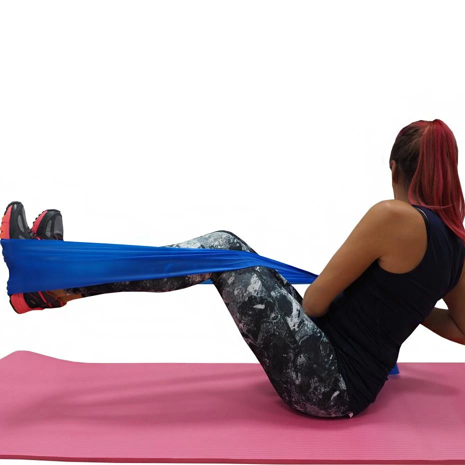 PROfit Fitness Long Pasipriešinimo gumų rinkinys 200x15cm 0,35 mm; 0,45 mm; 0,55 mm /3 vnt./ DK 2227-S