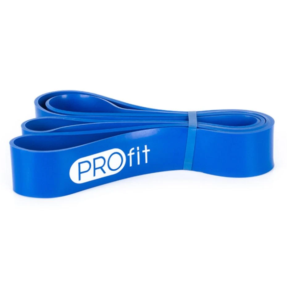 Pasipriešinimo guma Profit Power Band, mėlyna, 208x0,45x6,4 cm SL2607