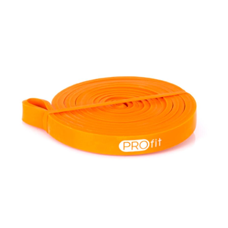 Pasipriešinimo guma Profit Power Band, oranžinė, 208x0,45x1,3 cm SL2607