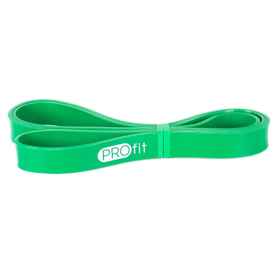 Pasipriešinimo guma Profit Power Band, žalia, 208x0,45x2,9 cm SL2607