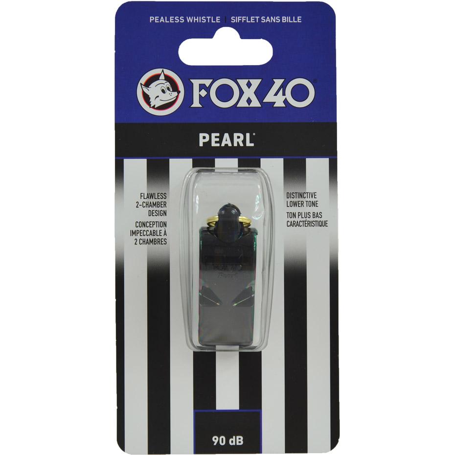 Švilpukas Fox 40 Pearl juodas 9700-0008