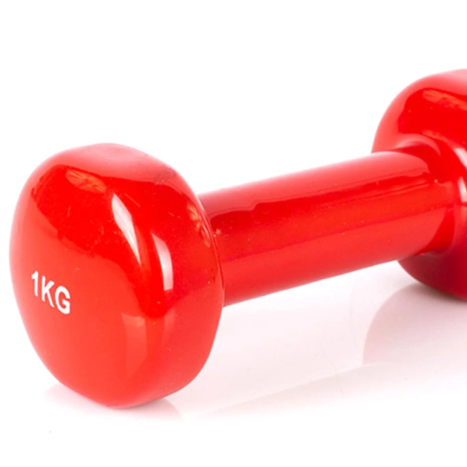 Profit vinilinė hantelė 1kg, raudona