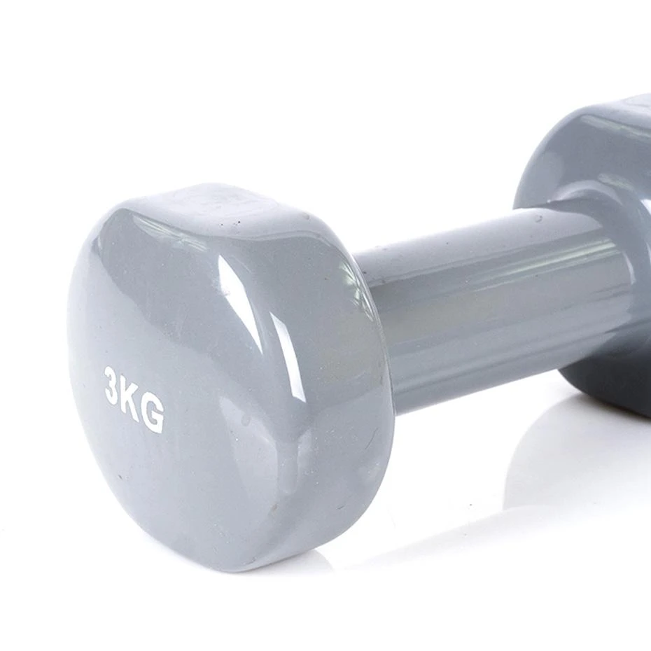 Vinilo hantelis Profit 3kg Pilka DK 4102