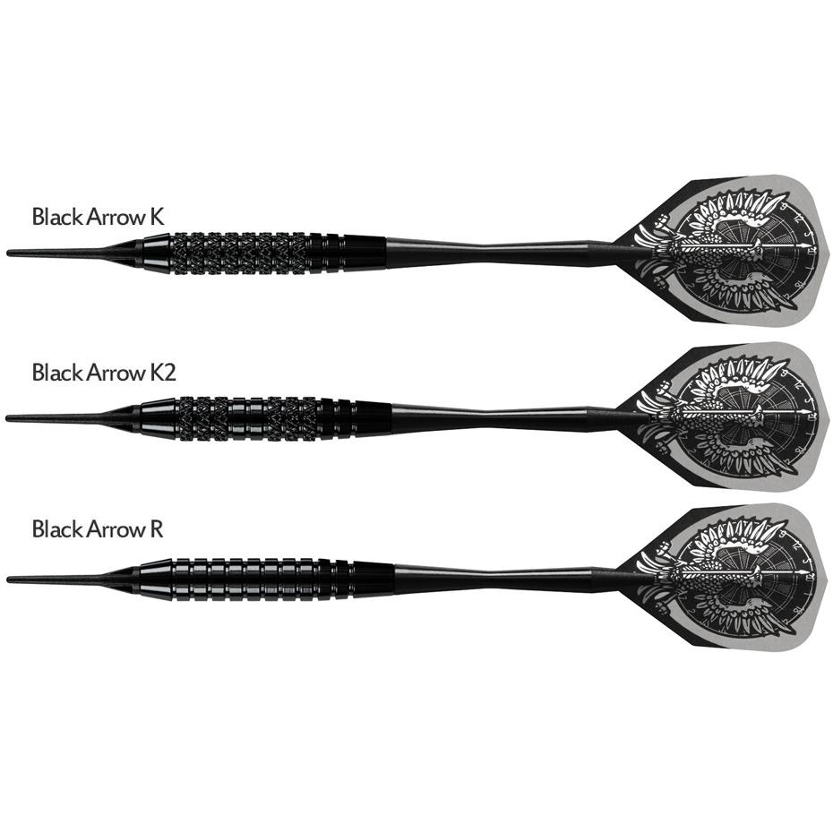 Harrows DartsSoftip Juodas ARROW 7011 18gK2/gK