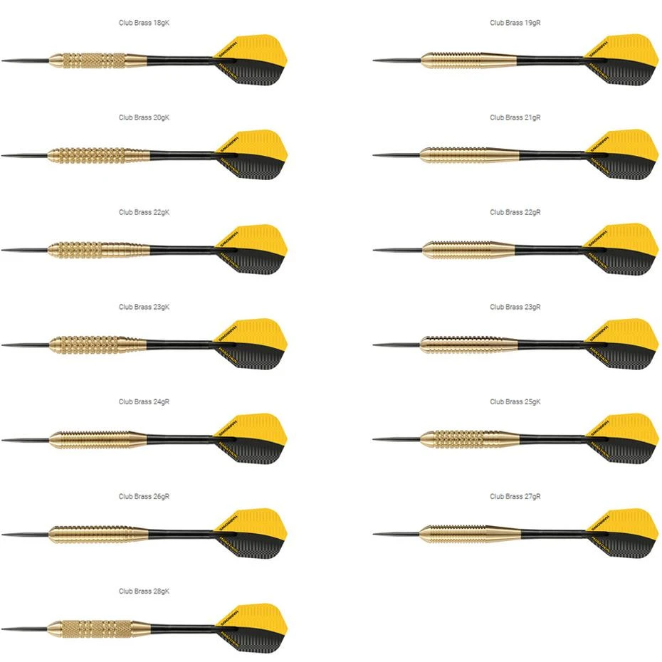 Harrows Smiginis CLUB BRASS 5611 3x23gR