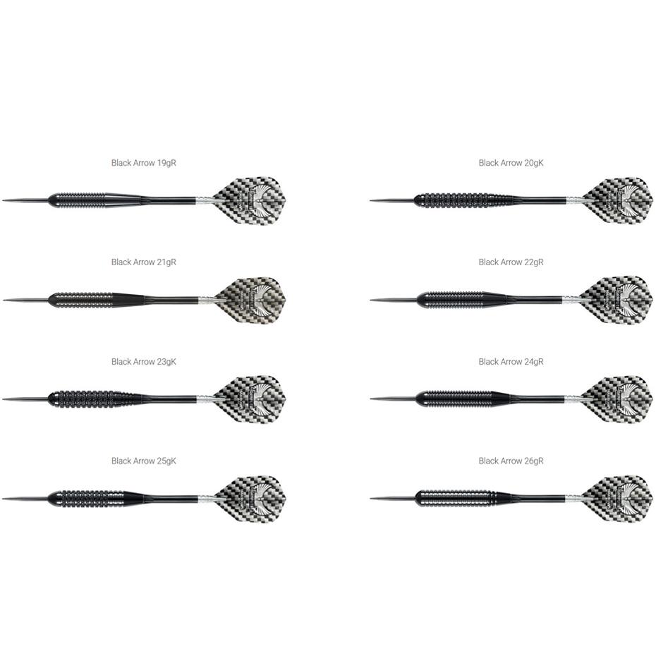 Harrows Darts Juodas ARROW 5284 3x22gR