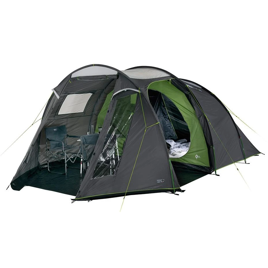 High Peak Ancona 4.0 palapinė, Pilka / žalia (10244)