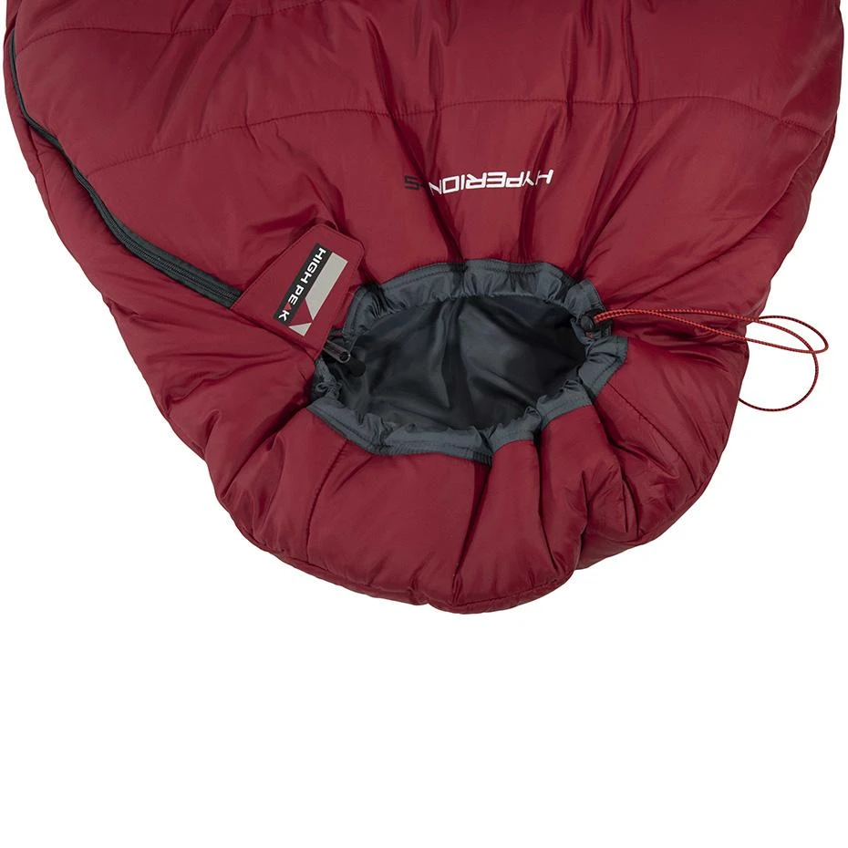 High Peak Hyperion 1M miegmaišis 210x80x50 cm melsvai pilkas / bordo (23363)