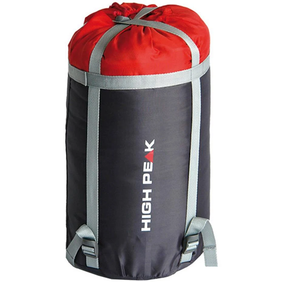 High Peak Hyperion 1M miegmaišis 210x80x50 cm melsvai pilkas / bordo (23363)