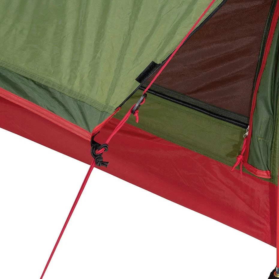 Palapinė High Peak Siskin 2.0 LW zielono-raudona 10330