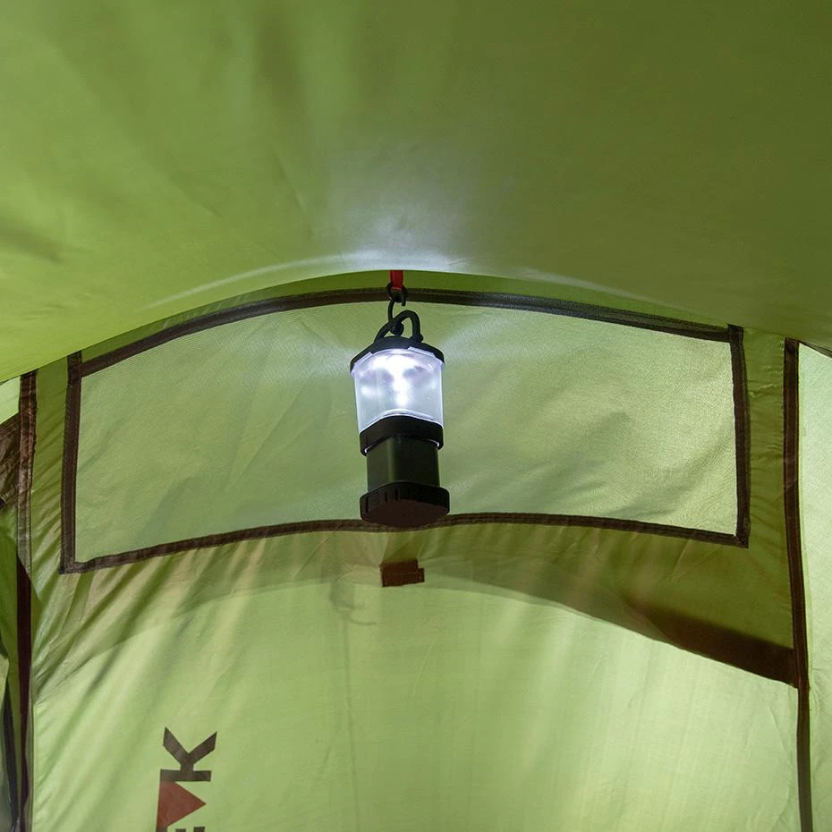 Palapinė High Peak Siskin 2.0 LW zielono-raudona 10330