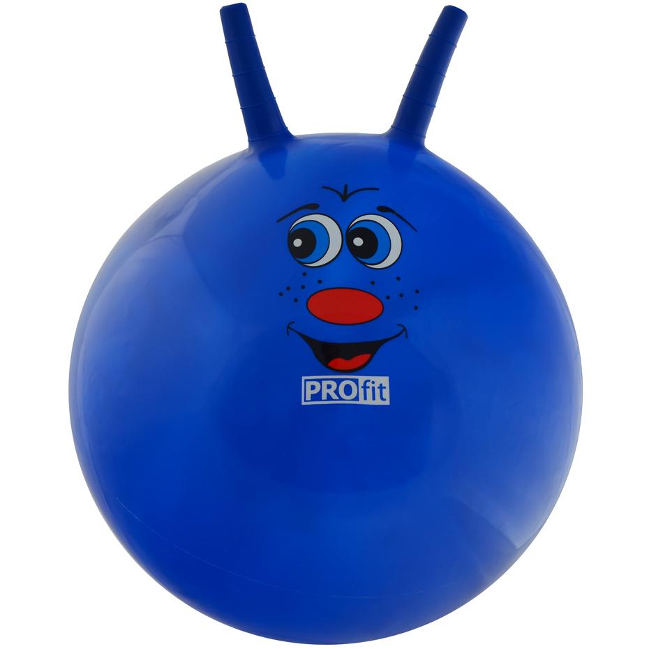 Šokinėjimo kamuolys Profit 55 cm mėlynas DK 2103