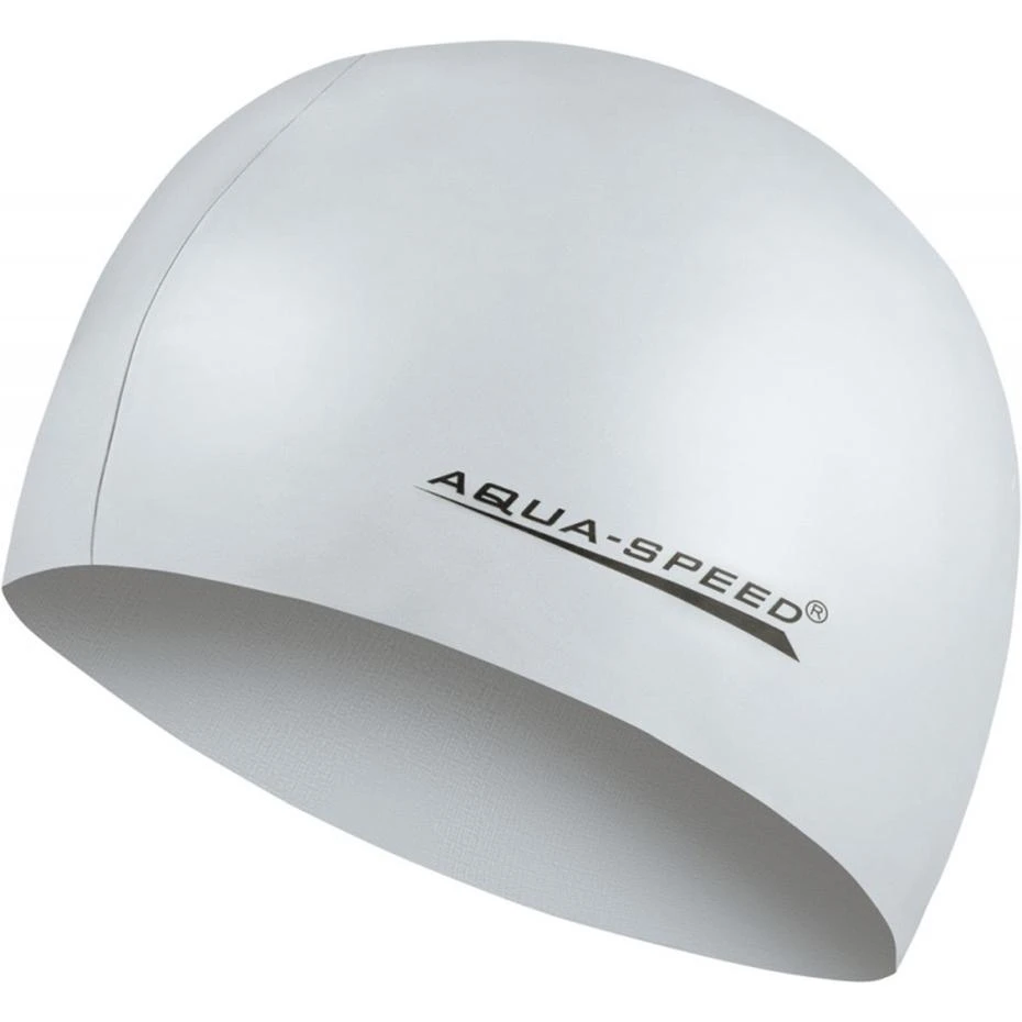 Plaukimo kepuraitė Aqua-Speed Mega sidabrinė 26 100