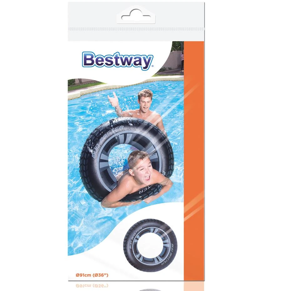 Bestway 36016 plūduriuojantis gaminys baseinui / paplūdimiui Juoda Plaukimo ratas Vinilas