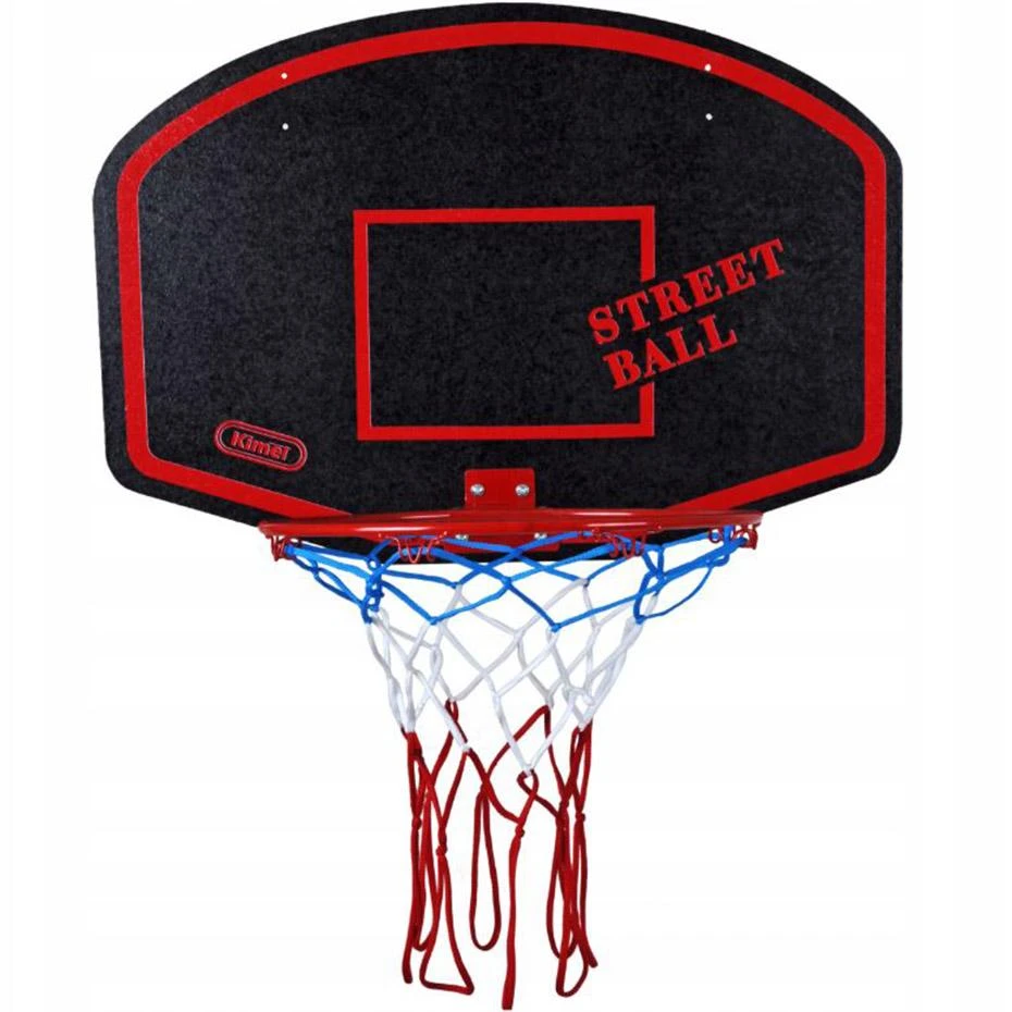Krepšinio lenta Small Kimet Street Ball raudona