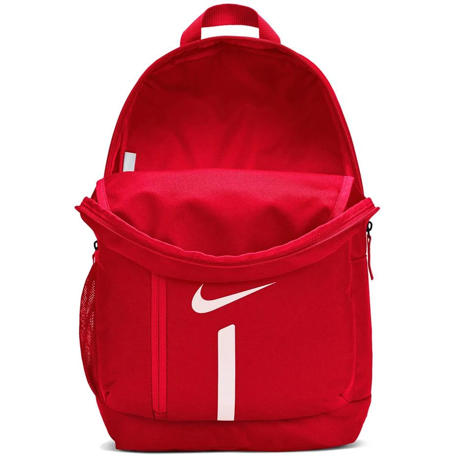 Kuprinė Nike Academy Team Raudonos 45x30x13 cm Talpa 22 litrai