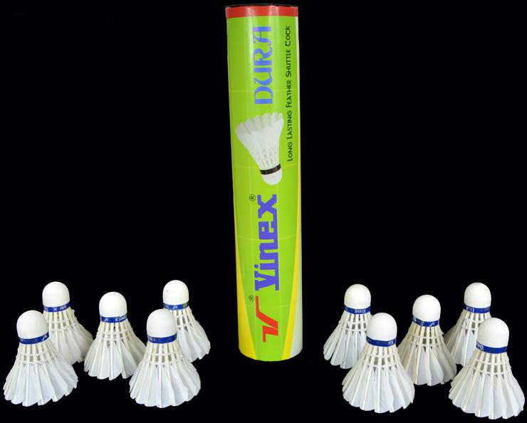 Vinex VSCO-D10 Dura plunksmo plunksmo badmintono raketėms, 10 vnt., HS-TNK-000008450