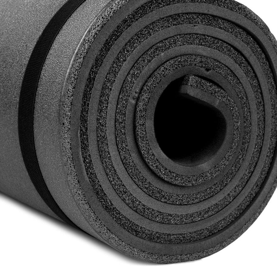 Dvisluoksnis miegmaišis 180x50x1 cm su padidintu mechaniniu atsparumu juodas Spokey CAMPINOS