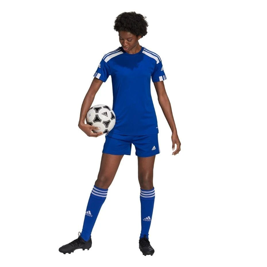 Marškinėliai moterims Adidas Squadra 21 W GK9150, mėlyni