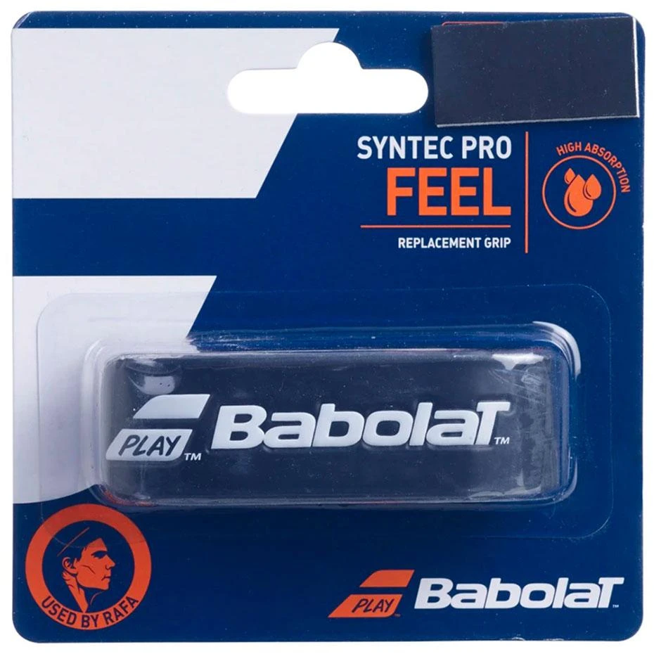 Babolat Syntec Feel Pro juoda apvija pakuotėje