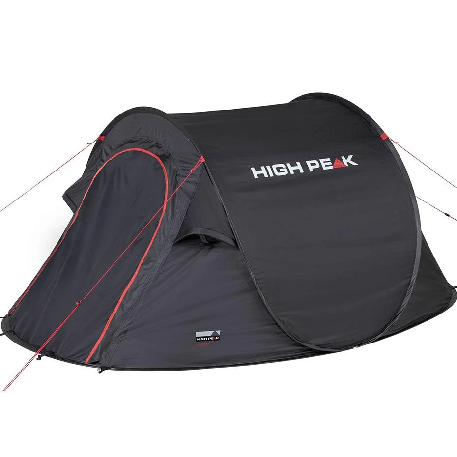 Palapinė High Peak Vision 3, juoda, 10290