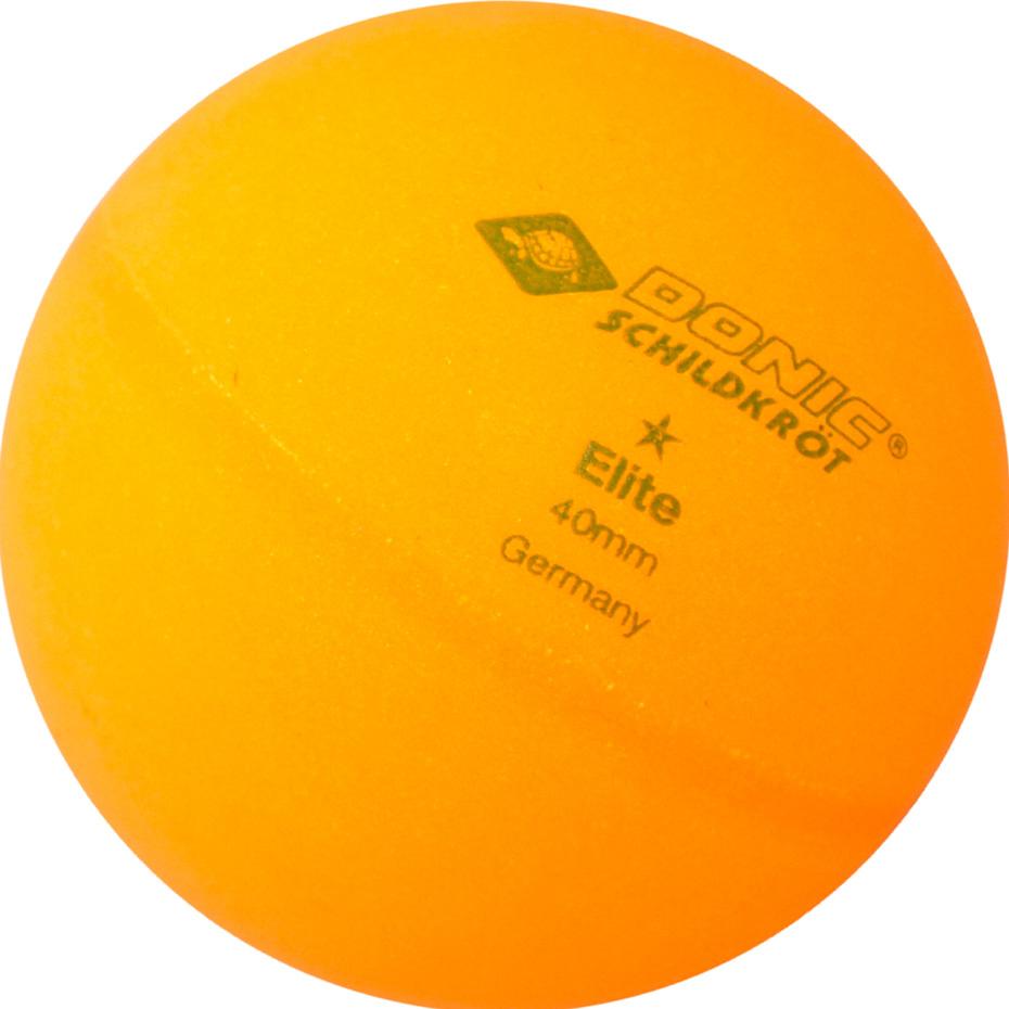 DONIC Elite stalo teniso kamuoliukai * Oranžiniai - 3 vnt.