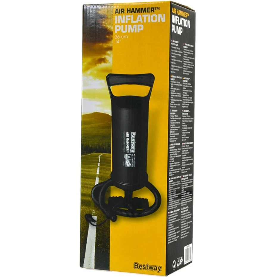 Bestway 62003 rankinė pompa Pastatoma oro pompa Juoda